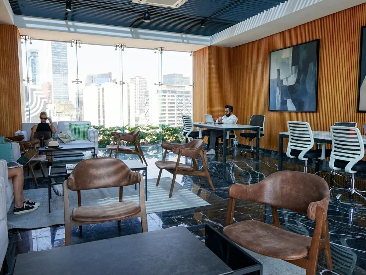 Loft -skyline View- Rooftop Pool, Gym, Bbq & Apartment Mexico City